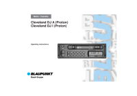 Blaupunkt Cleveland-DJI - Owners Manual